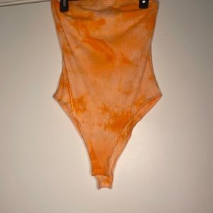 Peach/Orange color bodysuit